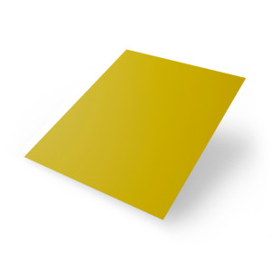 Лист плоский 0.45 мм RAL 1018 Желтый