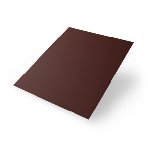 Лист плоский 0.45 мм RAL8017 шоколадно-коричневый