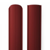 Металлический штакетник Rondo 129 RAL 3011 Красно-коричневый